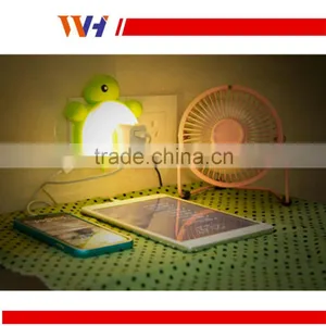 Multifunction Double USB Charging Jacks Voice Control Led Lamp thumbnail-1