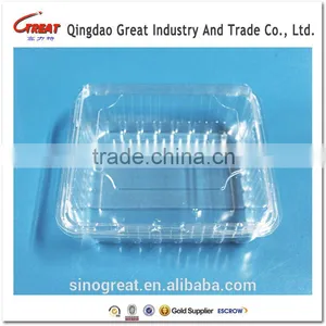 Perforated Custom Clamshell Fruit Packaging Container thumbnail-3