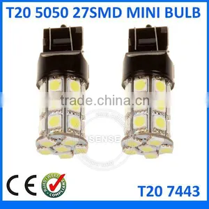 W21/5W 7443 T20 27SMD 5050 LED Car Brake Lights Rear Lights Stop Lights thumbnail-3
