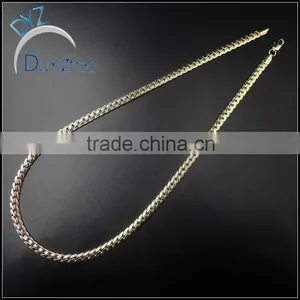 Hip Hop 18k Gold Cuban Link Chains Necklace thumbnail-4