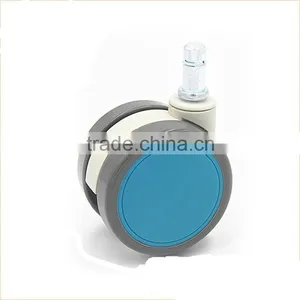 Shenzhen BL Colorful 64mm Rotating TPR Appliance Furniture Caster Wheels for Air Cleaner thumbnail-1