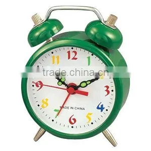 2 Inch Metal Case Mechanical Alarm Clock, Desktop Clock, Bedside Clock thumbnail-2