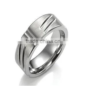 Impressive Mens 925 Sterling Silver Ring Wedding Band thumbnail-1