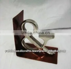 Book End/ Letter Bookend/ Modern Age Bookend/ Antique Gift/ Antique Bookend thumbnail-1