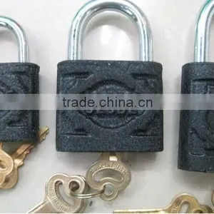 Cast Iron Globe Padlock, Plated Padlock, Multiple Padlocks/Steel Padlock (J0201) thumbnail-1