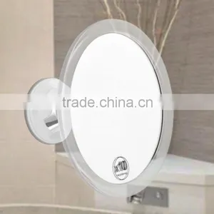 Transparent Wall Mounted Makeup Mirror, No Fog Wall Mounted Makeup Mirror With Swivel Suction Cup Quality Choice thumbnail-1