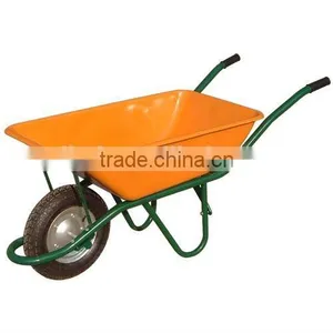 Heavy Duty Plastic Tray WheelbarrowWB6401 thumbnail-1