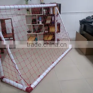 7' x 4' Mini Children Portable PVC Soccer Goal With Net for Training thumbnail-3