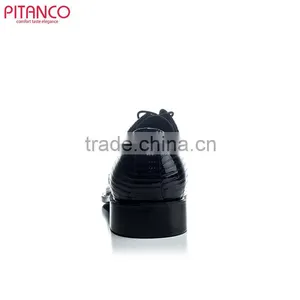 The Embossed Patent Leather Lace-up Men Dress Shoe thumbnail-3
