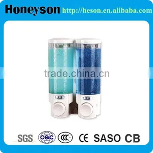 Hotel Bathroom Wall Mount Clear Liquid Soap Dispenser thumbnail-2