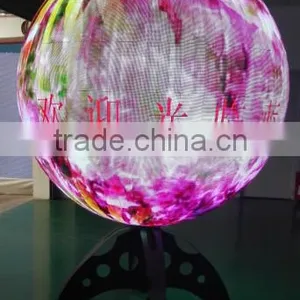 Ball Led Display Led Video Sphere,full Color Sphere Ballshape Led Display for Sale thumbnail-4