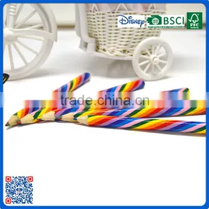 Promotional Fanvy Large Size Hexagonal Shape Colour Pencil With Four Color in a Lead for Gifts Supplier's Choice thumbnail-3