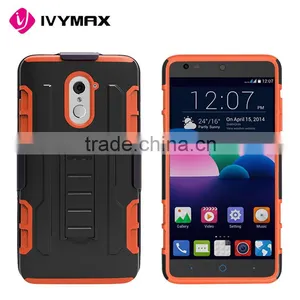 High Protective Dual Layer Robot Case Hybrid Heavy Duty Case for ZTE Z963U Z988 Supplier's Choice thumbnail-1