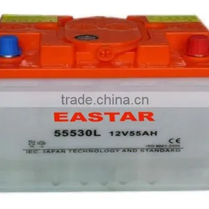 Maintenance Free Car Battery MF DIN55 12V Truck Battery thumbnail-4