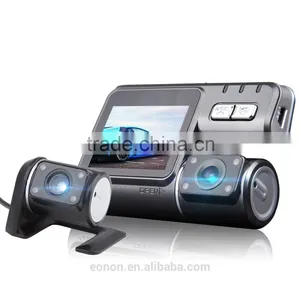 EONON R0005 2'' Screen 720P HD DVR Car Drive Recorder (Dual Camera) thumbnail-1