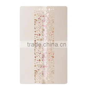 Laser Cut Gatefold Flower Floral Filigree Wedding Invitation With Envelopes and Personalisation thumbnail-2