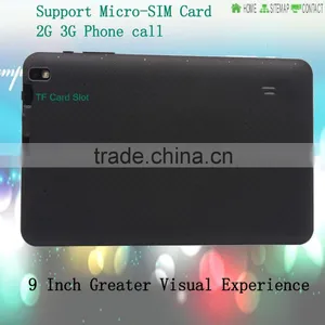 9 Inch Android4.4 Tablet Pc Support Micro SIM Card 2G 3G Phone Call 1GB and 8GB Tablets Pc SIM Card TF Card FM BT Tab thumbnail-4