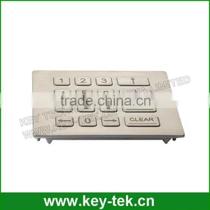 Flexible Programmble Dot Matric Long Stroke Metal Keypad thumbnail-1