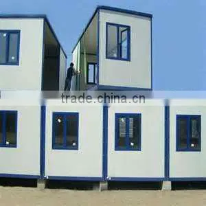 Sandwich Panel Prefabricated Movable Container House With B.V.&ISO Certificate for Office/shop/living thumbnail-1