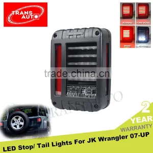 Off Road Blacked Out Jeep Wrangler LED Tail Lights for Jeep JK thumbnail-1