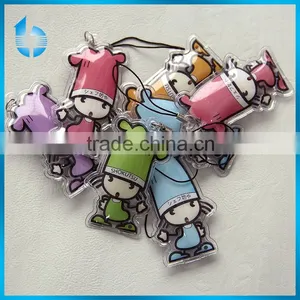 Unregular Down Tag With Cartoon Printing for Women's and Children's Apparel thumbnail-1