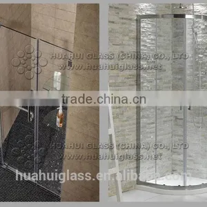 High Quality Diamoned Toughen Glass Shower Corner thumbnail-2