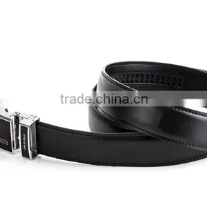 Experienced Factory 2016 New Arrival Custom Fitted Simple Style Premium Quality Mens Black Belt thumbnail-2