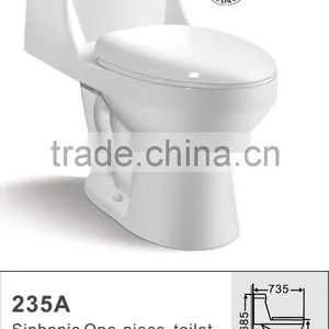Sanitary Ware Siphonic One-piece Toilet 235a thumbnail-1