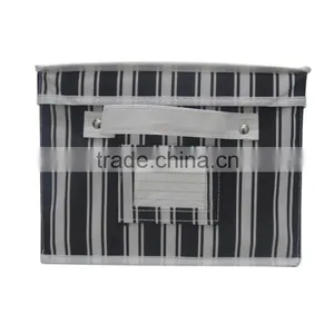 Online Shop China Storage Box Large Capacity Box Striped Storage Box thumbnail-1