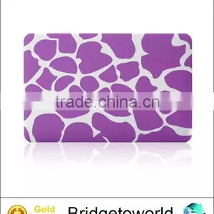 New Purple Pink Leopard Hard Shell for Macbook Water Paste Injection Hard PC Shell Cover Case for MacBook thumbnail-1