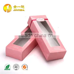 High Quality Paper Gift Box With PVC Cellophane Window thumbnail-2