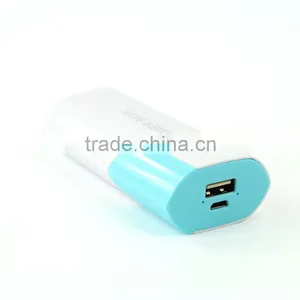 2016 New Mini Power Bank 2400mAh Portable Charger 18650 Charger Device for Smart Mobile Phone Power Supply Powerbank 6598 thumbnail-4