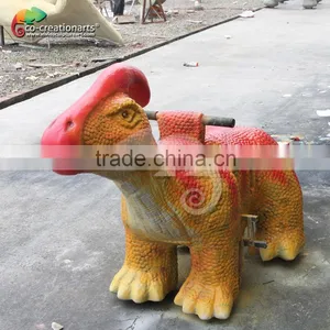 Fairground Dinosaur Ride Car for Kids thumbnail-1