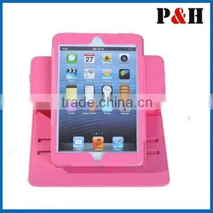 Luxury Magnetic Leather Wallet Smart Case Cover For APPLE IPad Mini thumbnail-5