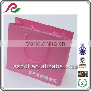 High Quality Bag Recycle Custom Logo Shopping Paper Bag Promotion Bag thumbnail-3