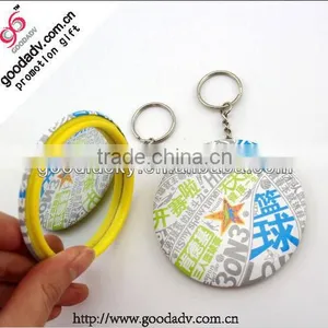 High Quality Promotional Top Fashion Gift Printing Tin Mirror thumbnail-2