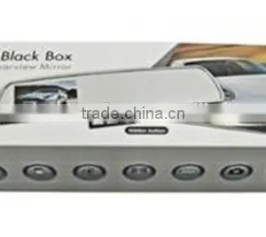 4.3" TFT LCD Screen Dual Lens Car Rearview Mirror Car Video Recorder thumbnail-6