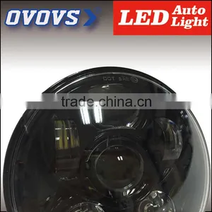 2016 New Product 5.75'' Auto Parts 45w Round Led Motorcycle Headlight for Harl-ey Davi-dson Parts ,jee-p JK JT thumbnail-3