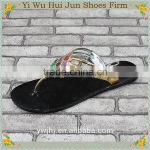 2015 New Model Beautiful Flat Sandal Kids Bedroom Slippers thumbnail-1