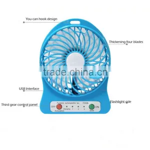 Fashion Design Colorful Mini Fan Toy for Kids thumbnail-6