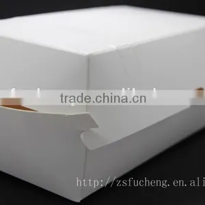 Customize Make White Kraft Paper Food Packaging Fast Food Box Take Out thumbnail-2