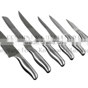 6-pcs Hollow Handle Stainless Steel Kitchen Knife thumbnail-2