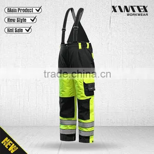 NORTHCAPE ANSI/ISEA 107 Waterproof & Breathable EN ISO 20471 Contrast High Visibility Bib & Brace thumbnail-1