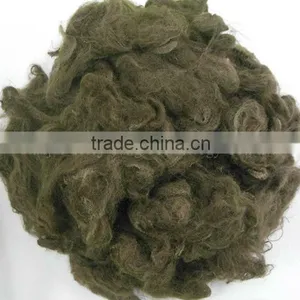 Recyled Brown Solid Fiber for Sofa and Furniture Filling thumbnail-1