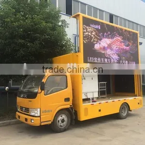 Factory Price New Design Top Sell P10 Waterproof Screen Full Color Led Advertising Truck thumbnail-6
