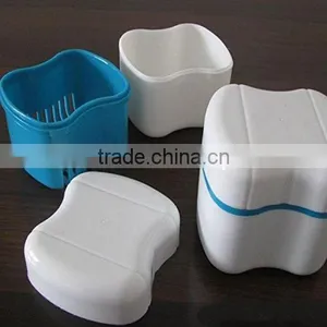 Denture Bath Retainer Orthodontic Mouth Guard Dental Storage Container thumbnail-5