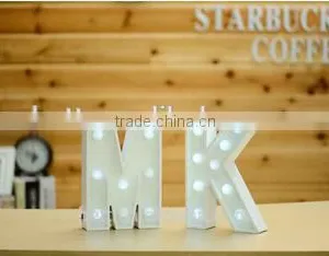 OEM Color Marquee Letters Light Marquee Numbers Light for Wedding and Room Decoration thumbnail-2