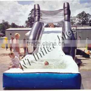 Best Seller Kids Children Commercial Ocean Wave Inflatable Water Slide Pool for Sale thumbnail-1