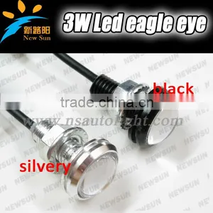 10000K White Light Eagle Eye Led Bulb for Car Daytime Running Lamps (9-16V, One Pair) thumbnail-1