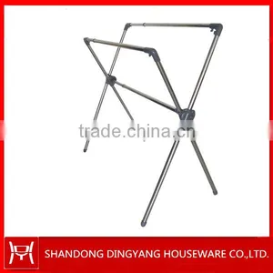 Telescopic Foldable Stainless Steel X-type Balcony Clothes Drying Rack thumbnail-1